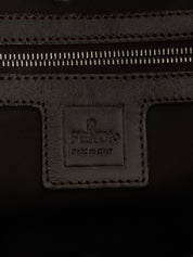 FF Zucca图案棕色单肩包