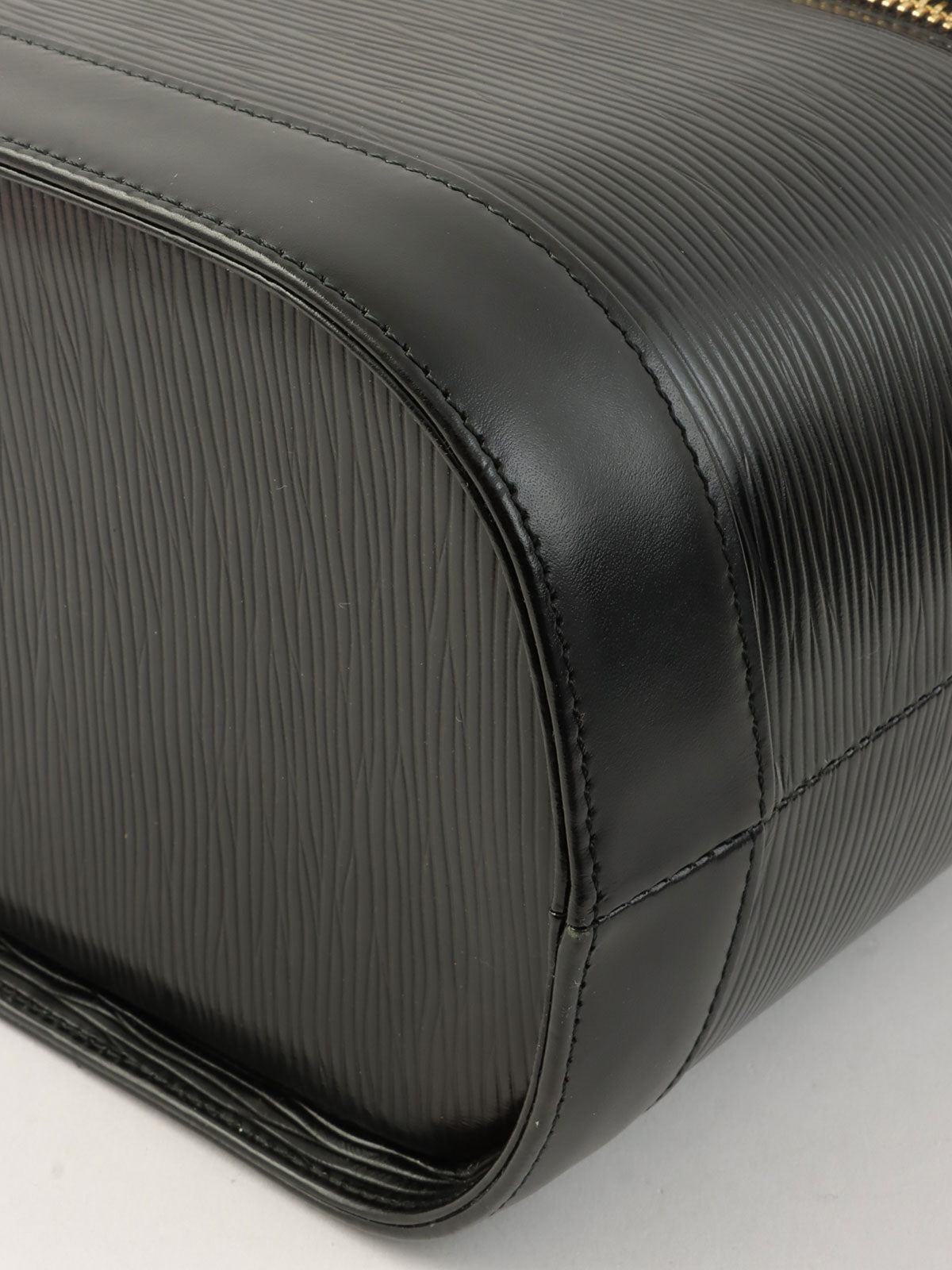 2-way vanity bag, black