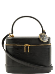 2-way vanity bag, black
