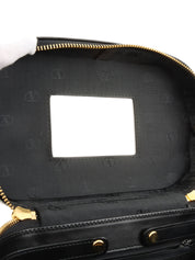 2-way vanity bag, black