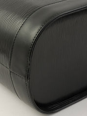 2-way vanity bag, black