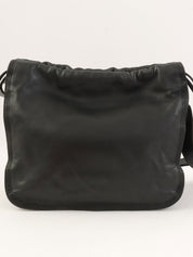 Anagram抽绳单肩包 黑色