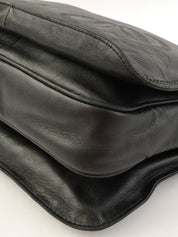 Anagram抽绳单肩包 黑色