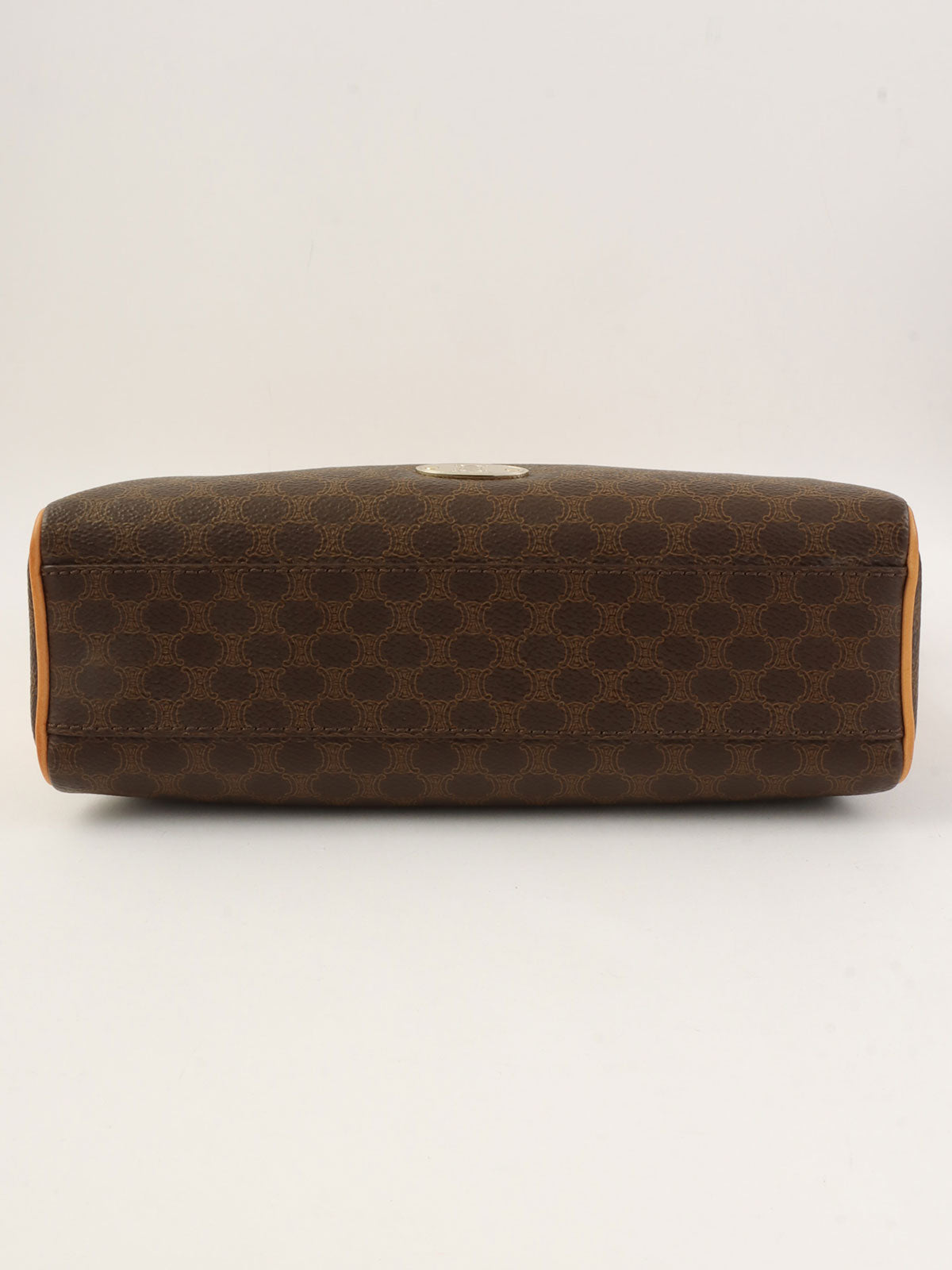 Macadam Pattern One-Shoulder Bag Brown