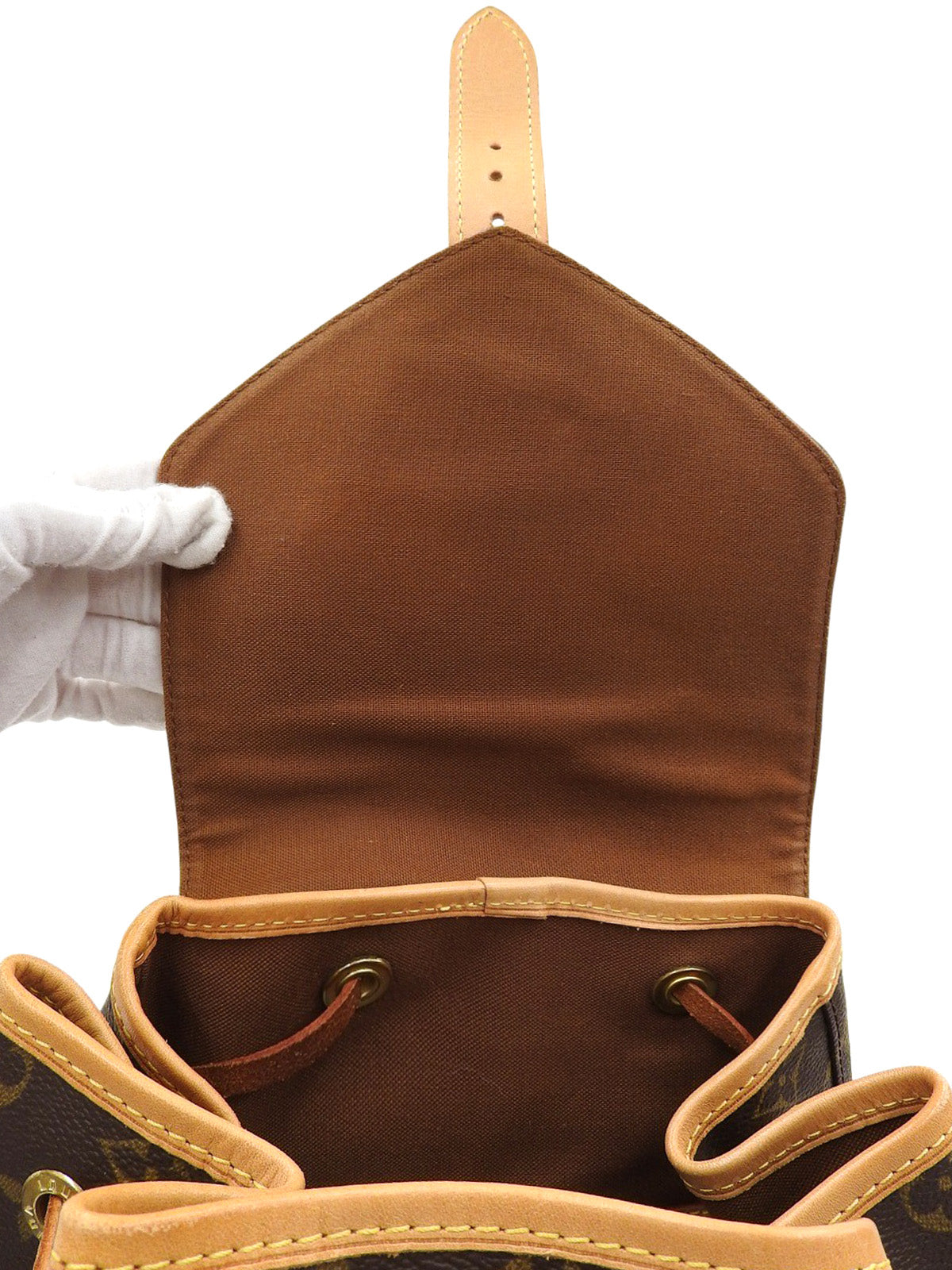 1997年製 キャンバスモノグラムモンスリGM ブラウン