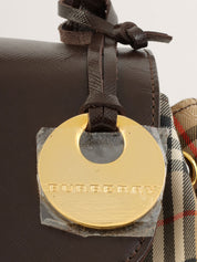 ノバチェックパターンバックパック ベージュ/ブラウン/マルチ