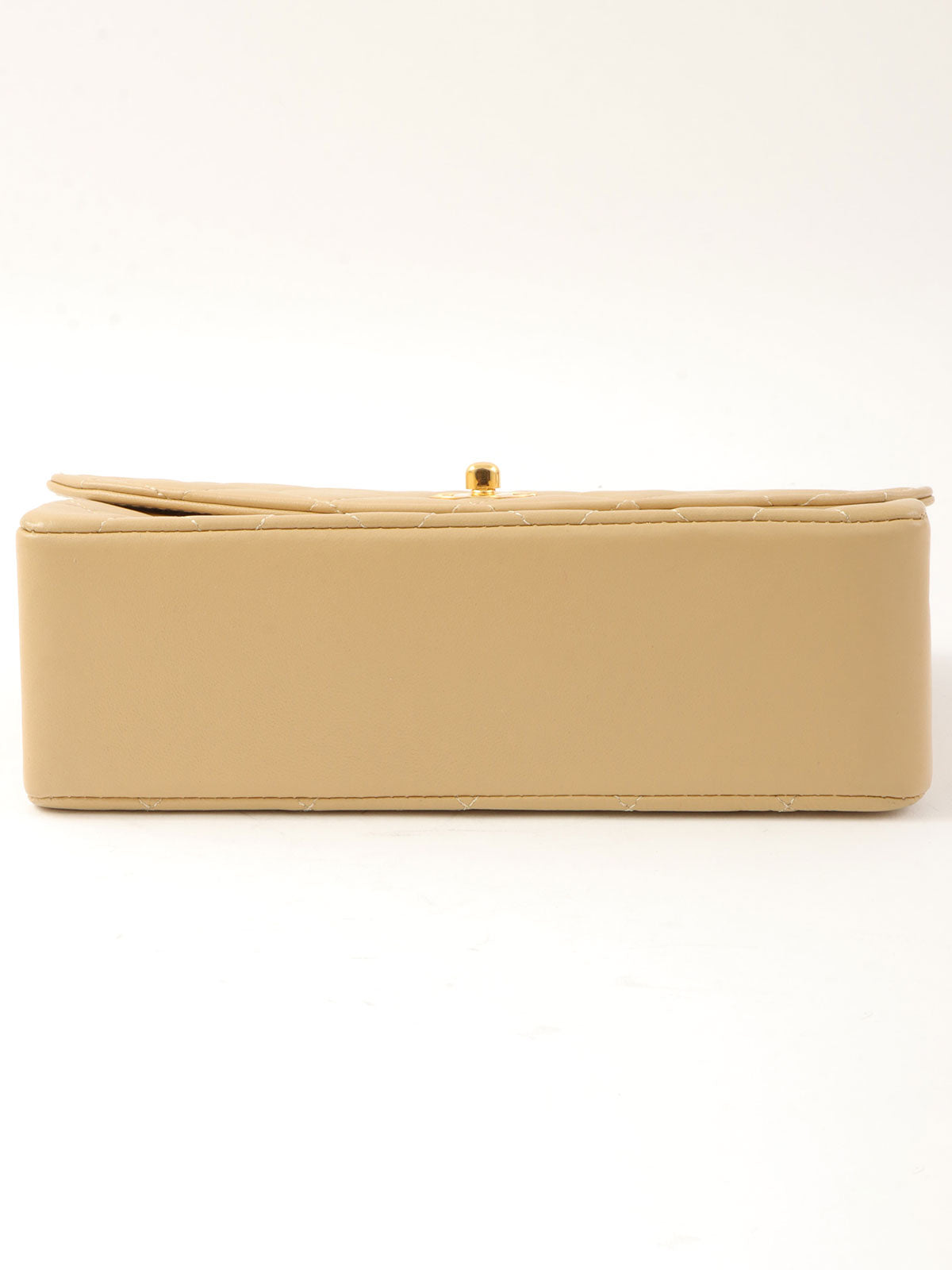 1992年頃製 マトラッセステッチCCターンロックチェーンショルダーバッグ ベージュ