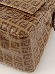 Patent FF Zucchino Pattern Mamma Bucket in Beige/Brown