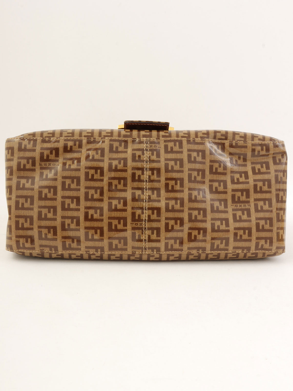 Patent FF Zucchino Pattern Mamma Bucket in Beige/Brown