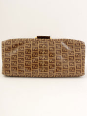 Patent FF Zucchino Pattern Mamma Bucket in Beige/Brown