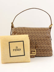 Patent FF Zucchino Pattern Mamma Bucket in Beige/Brown