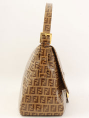 Patent FF Zucchino Pattern Mamma Bucket in Beige/Brown