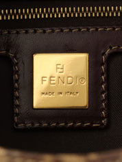 Patent FF Zucchino Pattern Mamma Bucket in Beige/Brown