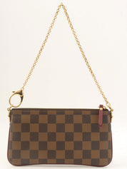2010 Damier Canvas Pochette Mila MM Brown