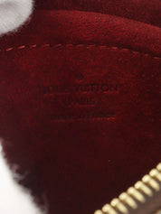 2010 Damier Canvas Pochette Mila MM Brown