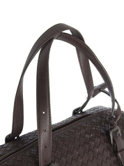 イントレチャートハンドバッグ ブラウン