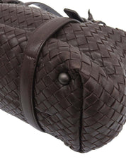 イントレチャートハンドバッグ ブラウン