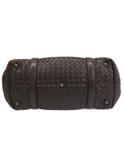 イントレチャートハンドバッグ ブラウン