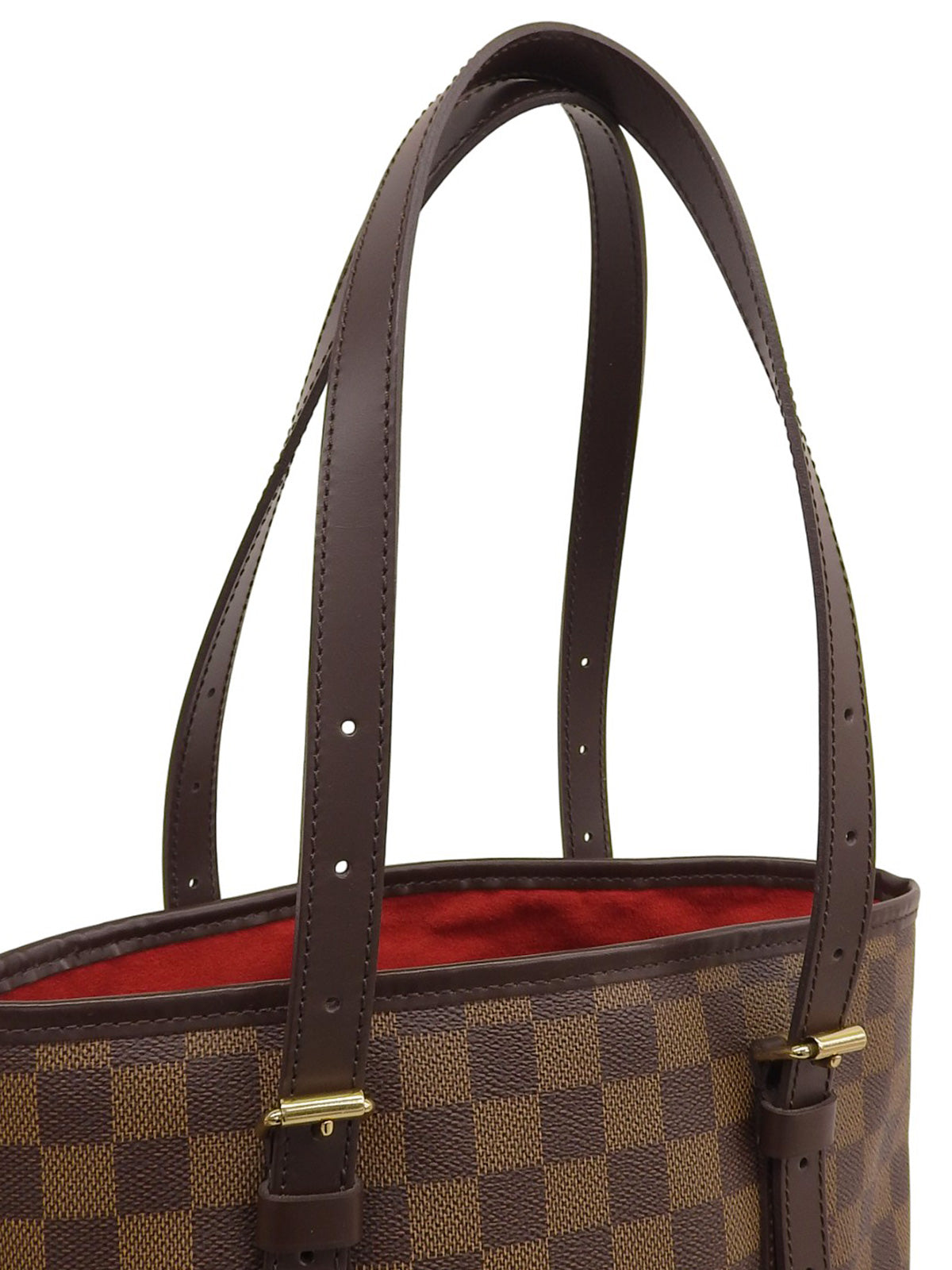 2006年製 キャンバスダミエバケットGM ブラウン