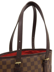 2006年製 キャンバスダミエバケットGM ブラウン