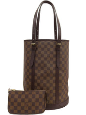 2006年製 キャンバスダミエバケットGM ブラウン