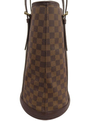 2006年製 キャンバスダミエバケットGM ブラウン