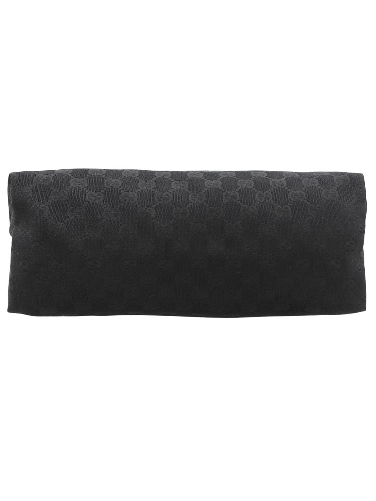 Canvas GG Pattern Sherry Line Shoulder Bag Black/Green/Red