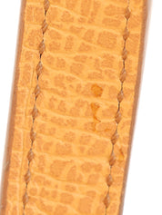 ロゴエンボス2wayバッグ キャメル　