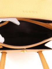 ロゴエンボス2wayバッグ キャメル　