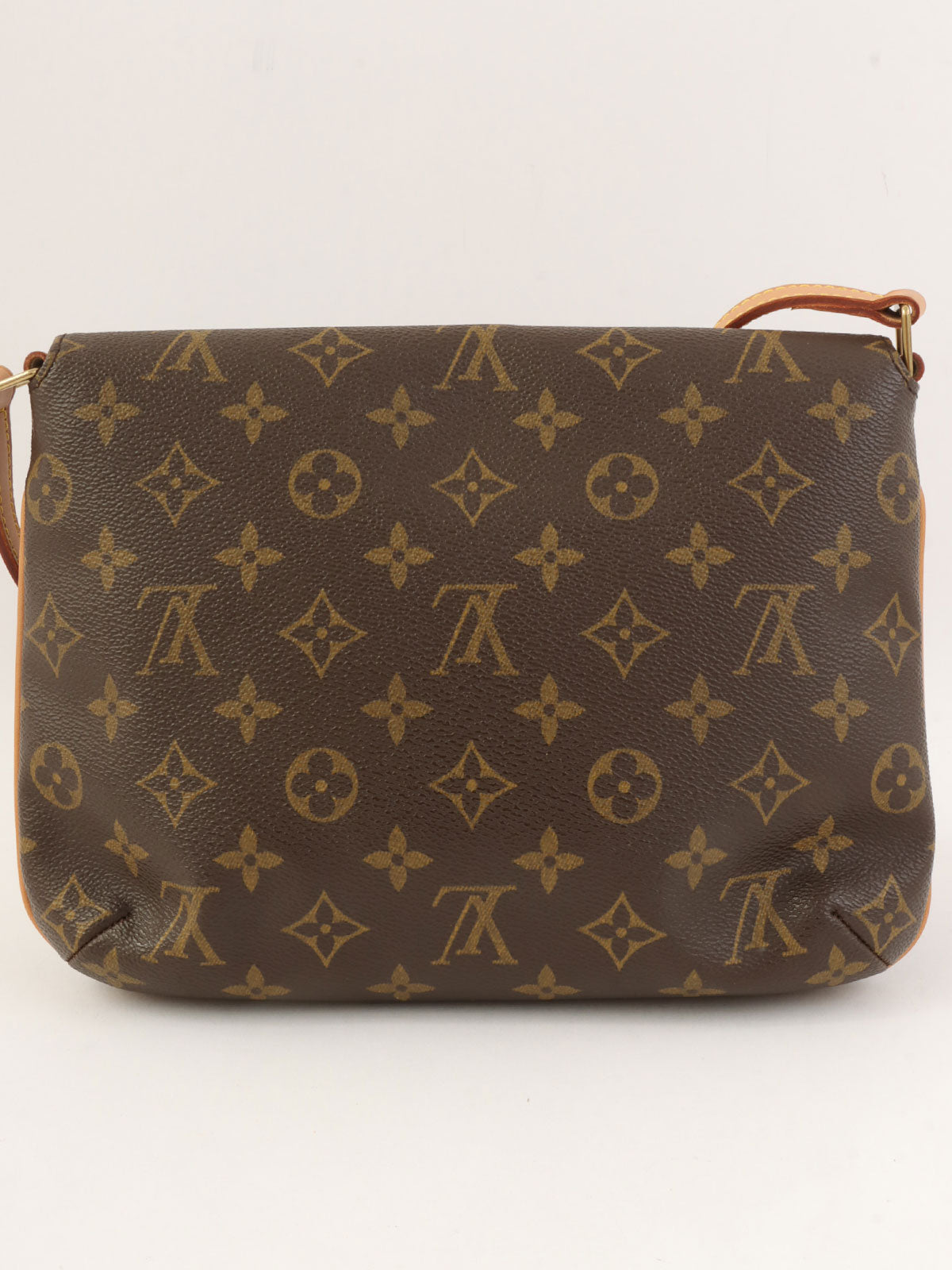 2001年帆布Monogram Musette Tango短棕色