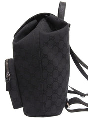 キャンバスGGパターンバックパック ブラック