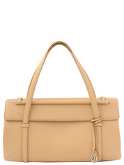 Beige Cabochon Handbag