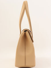 Beige Cabochon Handbag