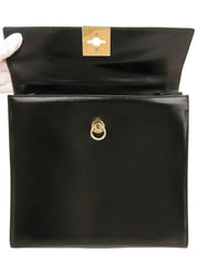 Logo Plate 手提包黑色