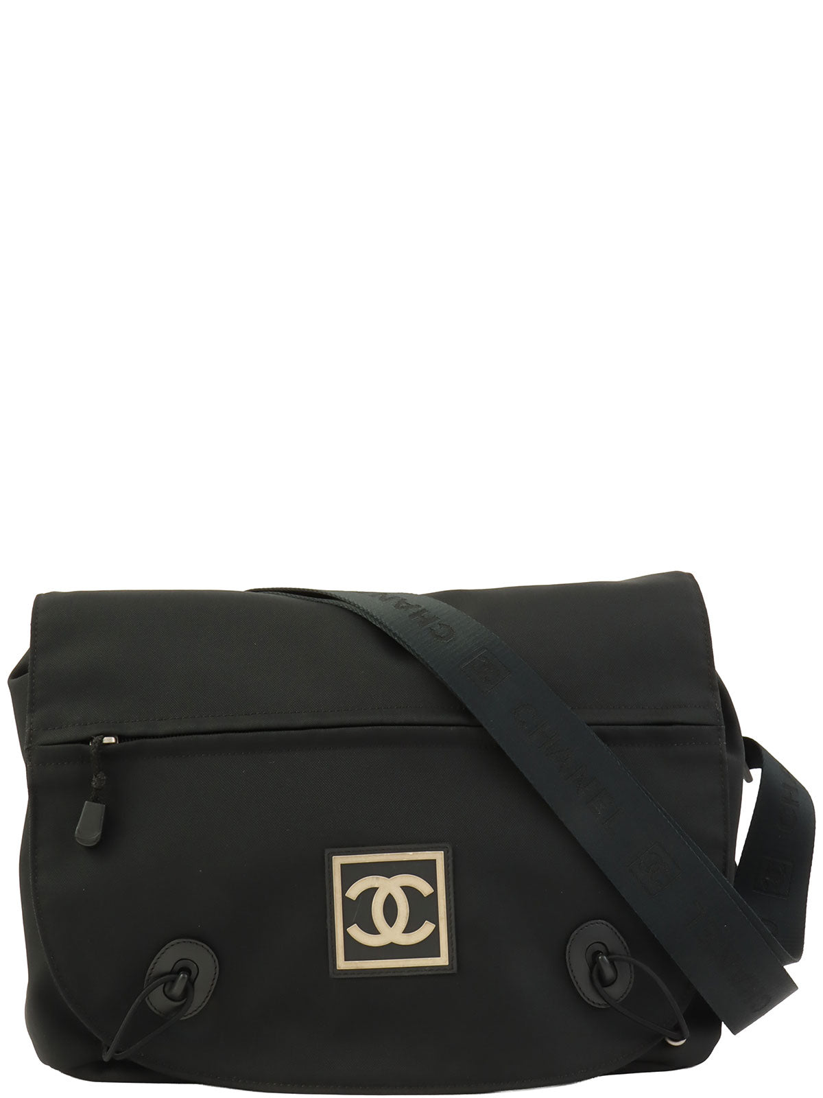 2003年頃製 スポーツラインCCマークメッセンジャーバッグ ブラック