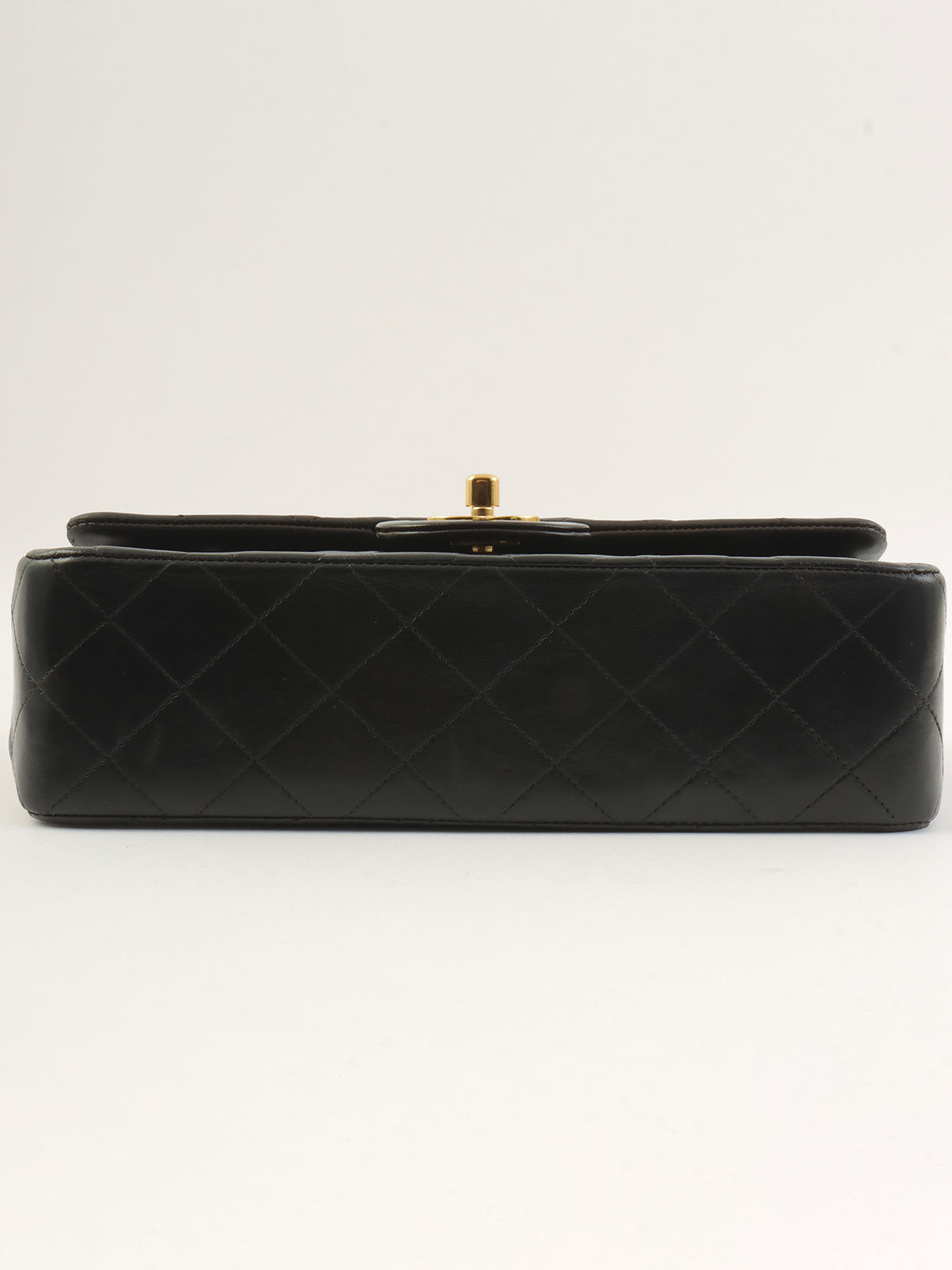 1995年頃製 クラシックフラップチェーンバッグ23cm ブラック