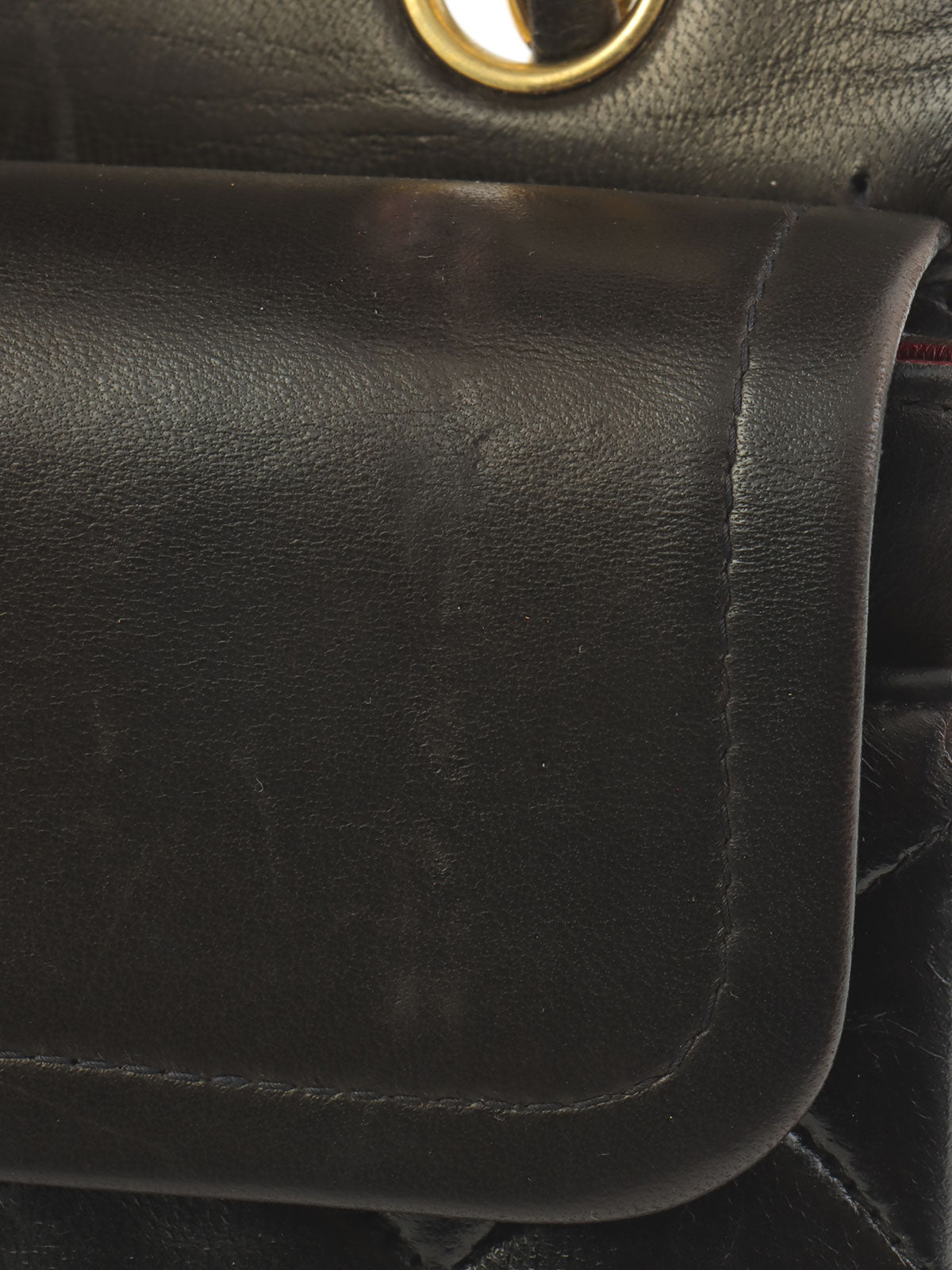 1995年頃製 クラシックフラップチェーンバッグ23cm ブラック