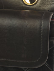 1995年頃製 クラシックフラップチェーンバッグ23cm ブラック