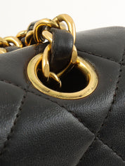 1995 Classic Flap Chain Bag 23cm Black