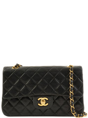 1995 Classic Flap Chain Bag 23cm Black