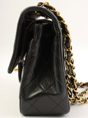 1995年頃製 クラシックフラップチェーンバッグ23cm ブラック