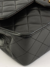 1995年頃製 クラシックフラップチェーンバッグ23cm ブラック