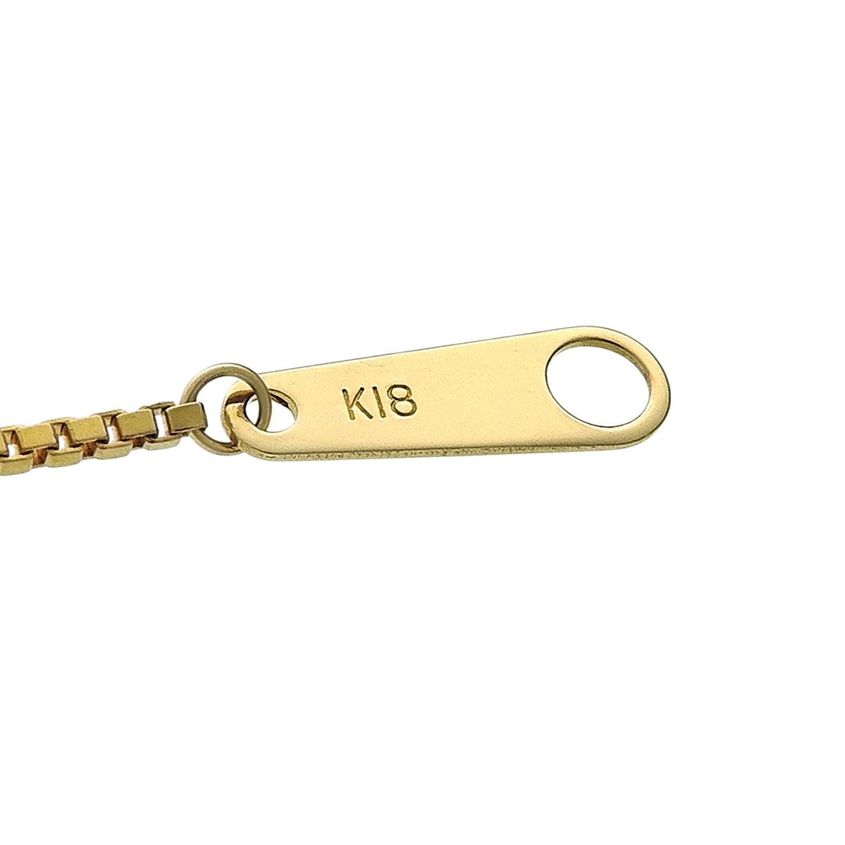 18K Diamond Cross Necklace Gold/Pink Gold