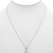 18K3PD Diamond Necklace Silver