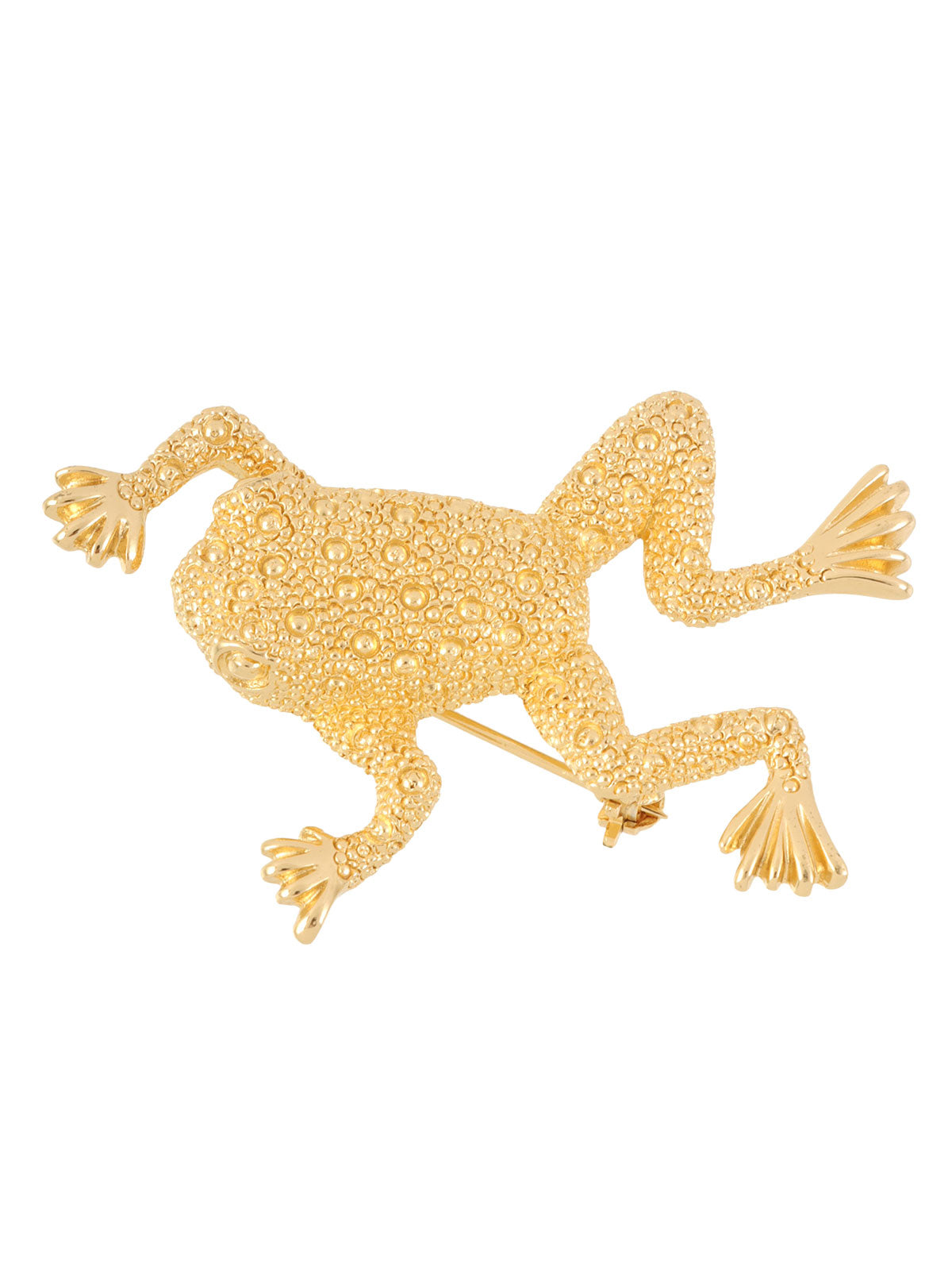 青蛙图案金胸针