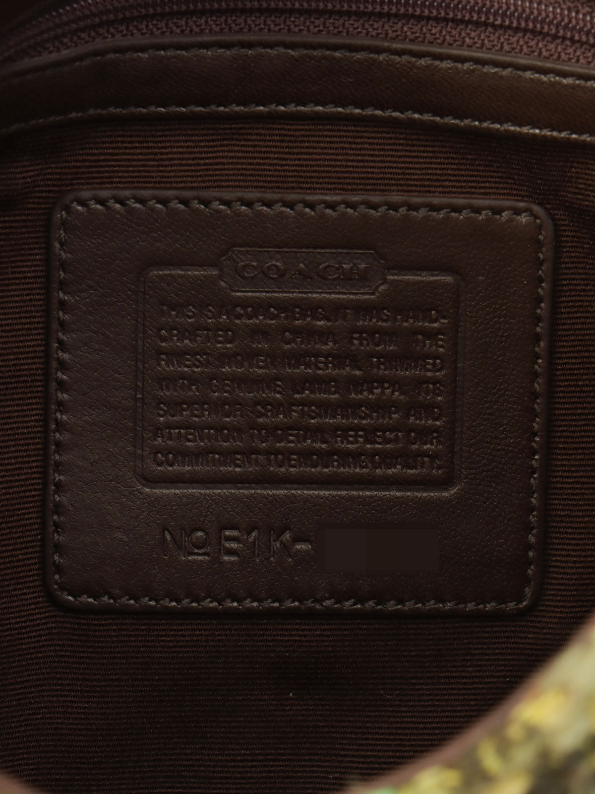 フェルトレザーコンビハンドバッグ グリーン/ブラック