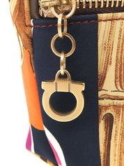 Botanical Pattern Vanity Bag, Multi