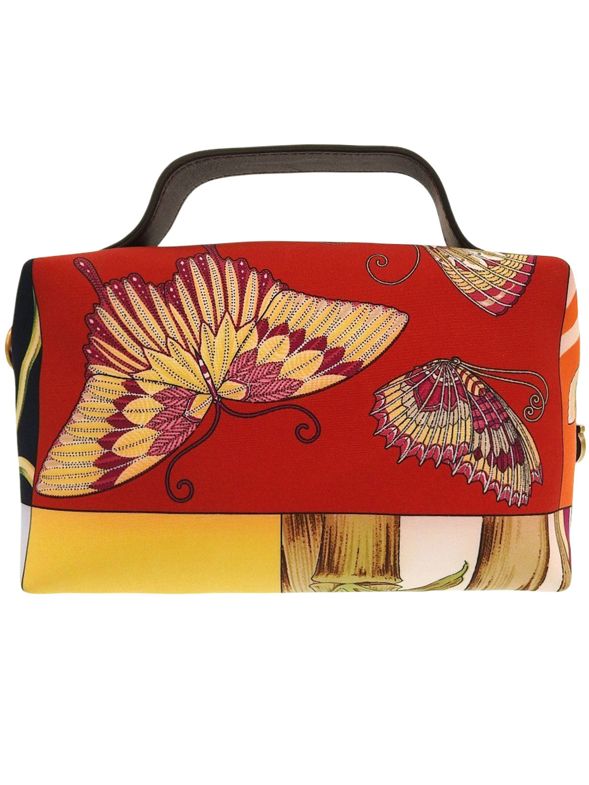 Botanical Pattern Vanity Bag, Multi