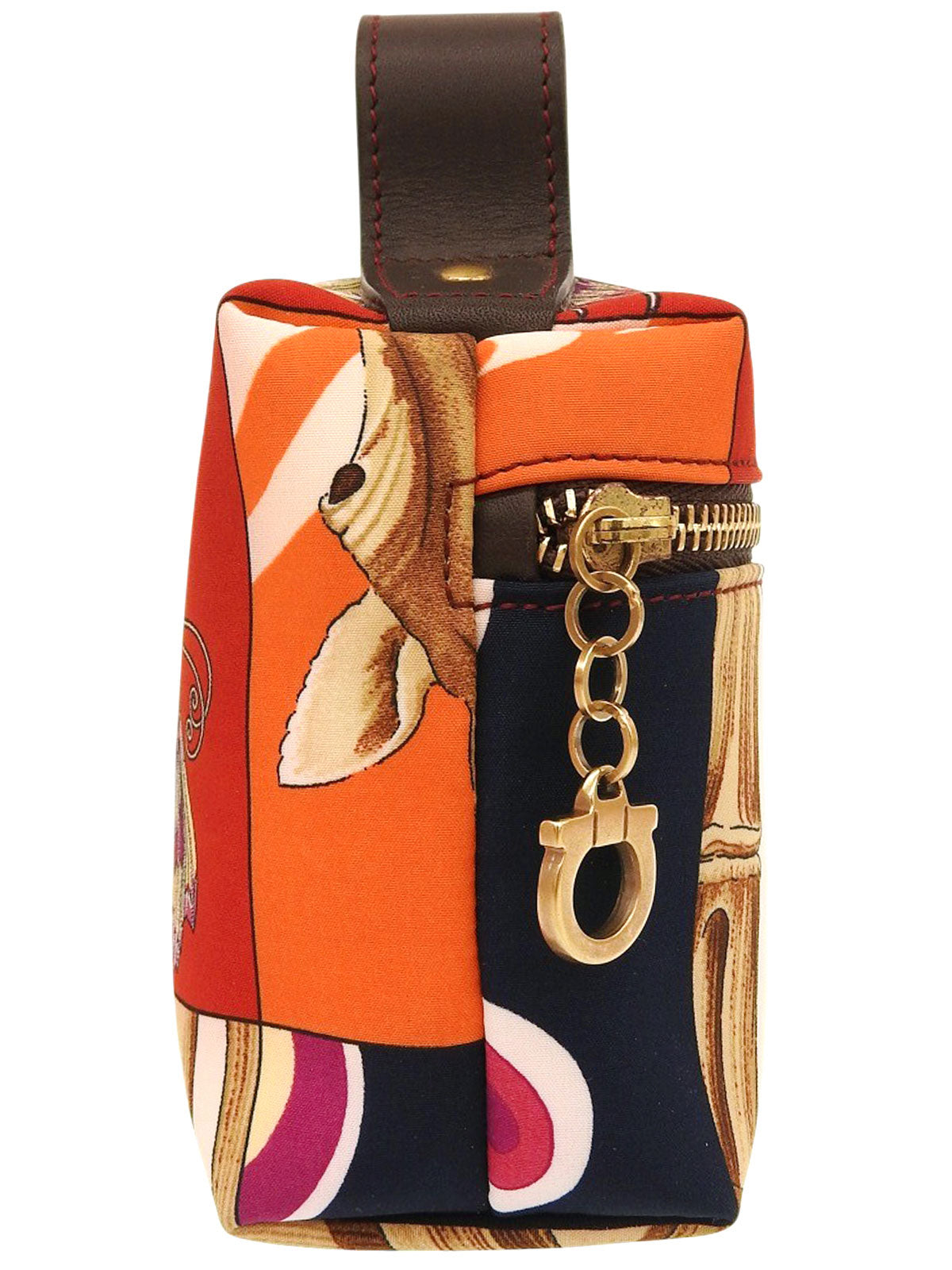 Botanical Pattern Vanity Bag, Multi