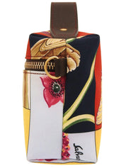 Botanical Pattern Vanity Bag, Multi